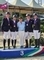 Great Britain’s Team Audevard secure the Bronze medal in the FEI Jumping Veteran European Championships in Italy